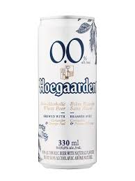 Hoegaarden 0.0 Non Alcoholic Beer (Can) - Pack of 12
